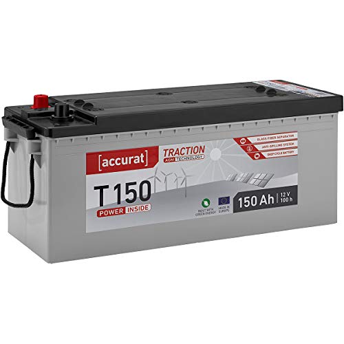 Die beste agm batterie 150ah accurat 12v solarbatterie Bestsleller kaufen