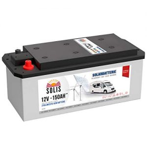 AGM-Batterie 150Ah SOLIS Solarbatterie 12V