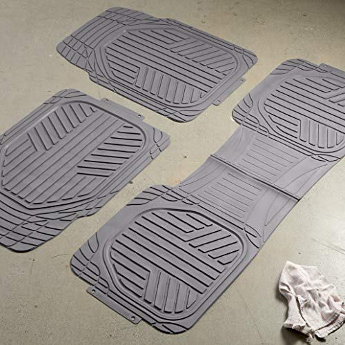 Auto-Fußmatten Amazon Basics 3 Stück strapazierfähige Ganzjahres-Bodenmatten