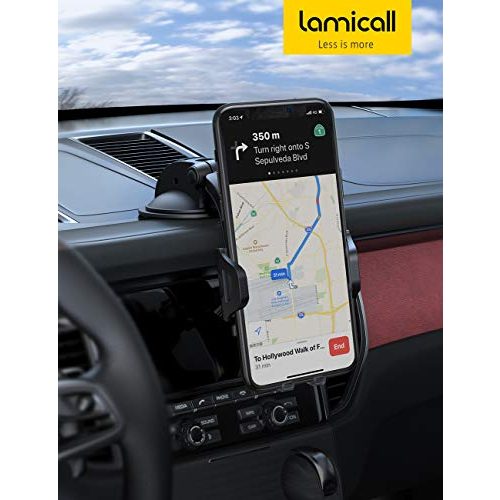 Auto-Handyhalterung Lamicall Handyhalterung Auto, Handyhalter fürs Auto