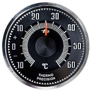 Auto-Thermometer PKW Auto Zusatz Thermometer 1960 mit Magnethalter