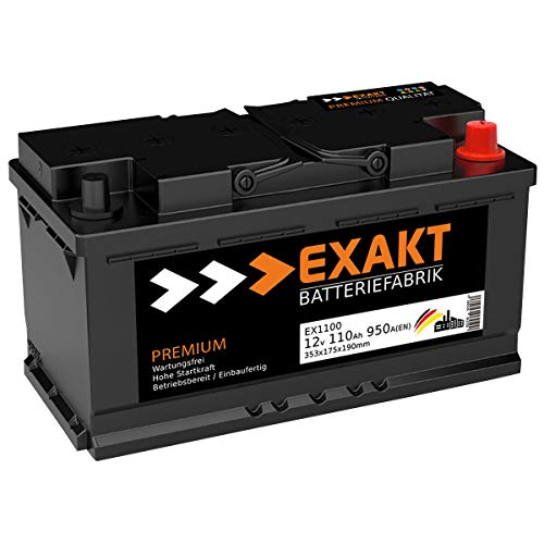 Die beste autobatterie 110ah exakt starterbatterie pkw Bestsleller kaufen
