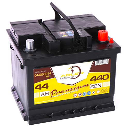 Autobatterie 44Ah Adler Batterie Starterbatterie PKW