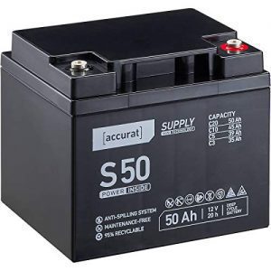 Autobatterie 50Ah Accurat Versorgungsbatterie S50