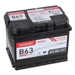 Autobatterie 63Ah Accurat Starter B63
