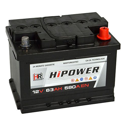 Die beste autobatterie 63ah hr hipower starterbatterie Bestsleller kaufen