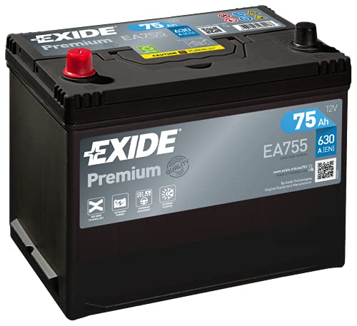 Die beste autobatterie 75ah exide ea755 starterbatterie 12v Bestsleller kaufen