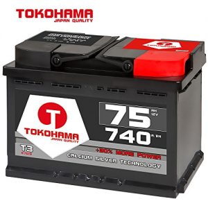 Autobatterie 75Ah Tokohama 12V Starterbatterie