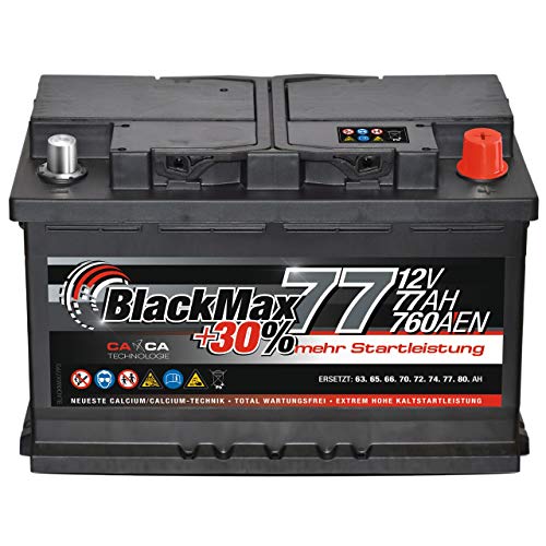 Die beste autobatterie 77ah blackmax 12v Bestsleller kaufen