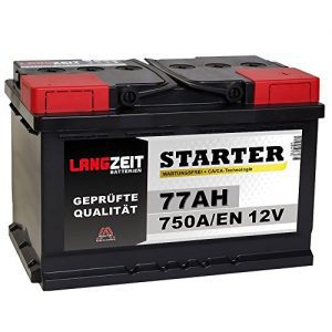 Autobatterie 77Ah LANGZEIT 12V