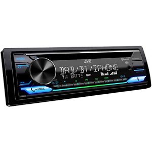 Araç radyosu JVC KD-DB912BT DAB+ ve Bluetooth eller serbest kiti ile CD araç radyosu