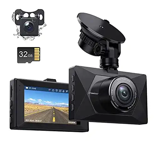 Dashcam vorne und hinten Crosstour