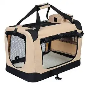 Faltbare Hundebox EUGAD 0110HT Hundetransportbox
