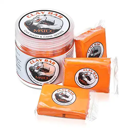 Reinigungsknete MATCC Reinigungsknete Auto Car Clay Bar 3x100g Reinigungsmasse