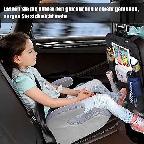 Rückenlehnenschutz Auto Rückenlehnenschutz Ezilif 2 Stück Groß Auto Rücksitz Organizer für Kinder