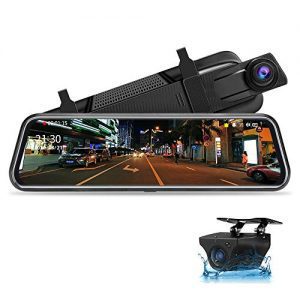 Rear-view mirror dashcam Jansite 10” Touch Screen Full HD