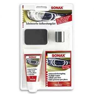 Scheinwerfer-Polierset SONAX 40820304 04059410 Scheinwerfer Aufbereitungs-Set