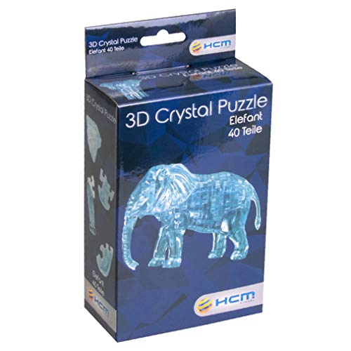 3D-Puzzle HCM Kinzel Jeruel 59142 – Crystal Puzzle – Elefant