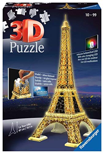 Die beste 3d puzzle ravensburger 12579 3d puzzle eiffelturm bei nacht Bestsleller kaufen