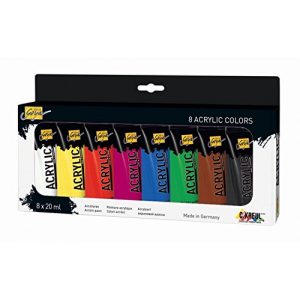 Acrylfarben Kreul 84171 – Solo Goya Acrylic Set mit 8 Farben