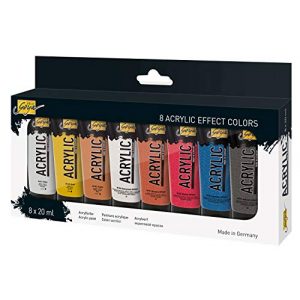 Acrylfarben Kreul 84174 – Solo Goya Acrylic Effektfarben Set