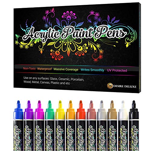 Die beste acrylstifte desire deluxe acrylfarbenstifte ungiftig auf wasserbasis Bestsleller kaufen