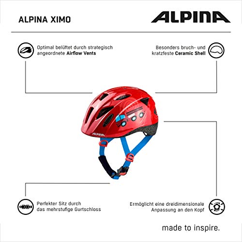 Alpina-Kinderhelm ALPINA Unisex – Kinder, XIMO Fahrradhelm