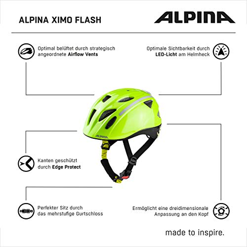 Alpina-Kinderhelm ALPINA Unisex – Kinder, XIMO FLASH