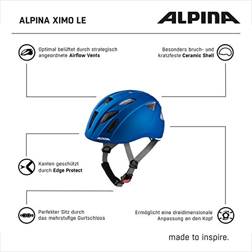 Alpina-Kinderhelm ALPINA Unisex – Kinder, XIMO LE