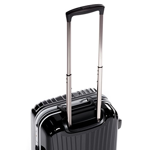Aluminium-Koffer FERGÉ ® Handgepäck-Koffer mit Alurahmen Bordeaux