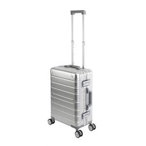 Alu kuffert Travelhouse Oslo Aluminium rejse kuffert sølv kabine kuffert