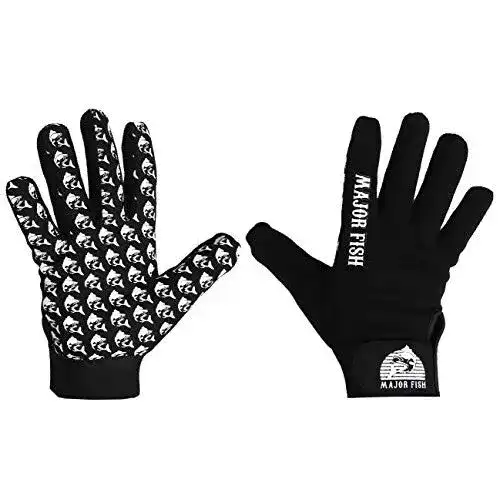 Angelhandschuhe Major Fish Landehandschuh Schwarz XL