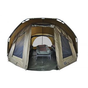 Angelzelt MK-Angelsport Fort Knox 3-4 Personen Dome Innenhöhe: 1.8m Zelt Karpfenzelt wasserfest