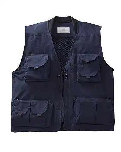 Anglerweste Kasen Westen Ultraleichte Outdoor Weste mit Praktischen Taschen
