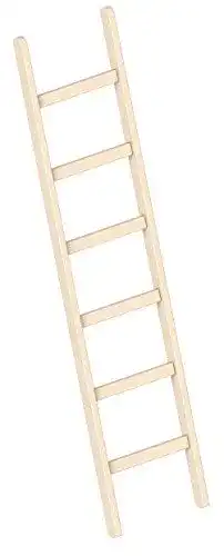 Anlegeleiter Layher 1052206 1052 braun, 6 Sprossen