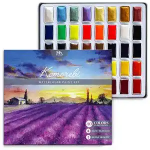 Aquarellfarben MozArt Supplies – Komorebi Japanisches Set