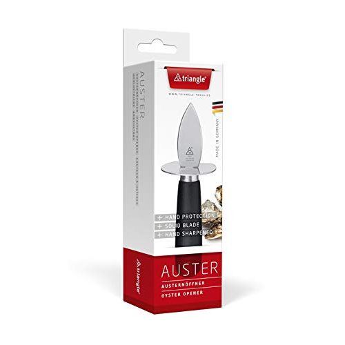 Austernmesser triangle 54 201 06 02 Austernöffner mit Holzgriff Made in Solingen / Germany Edelstahl rostfrei