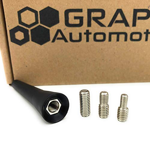 Autoantenne GRAPID Automotive® Drei Adapter | 6cm lang