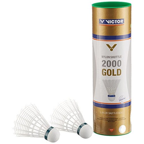 Die beste badminton baelle victor nylon shuttle 2000 gold weiss gruen Bestsleller kaufen
