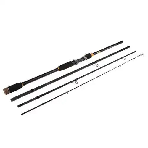 Die beste Baitcast-Rute CUTICATE Baitcast Casting Rod 4 Teilig Angelrute 2026 Test Bestseller Baitcast-Rute CUTICATE Baitcast Casting Rod 4 Teilig Angelrute