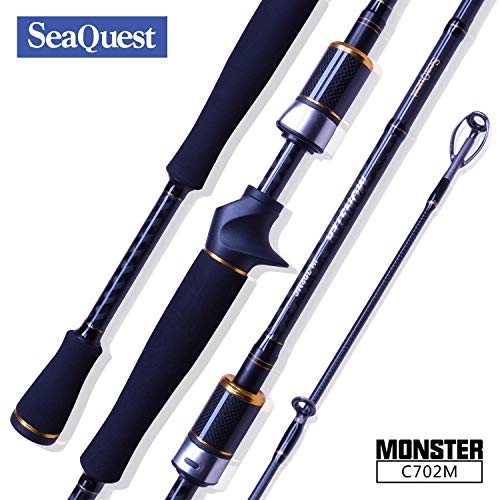 Baitcast-Rute Seaquest Baitcasting Rod 2.1m Fishing Lure Rod