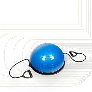 Balance-Ball SportPlus Balance Ball Halbkugel inkl. Traningsbänder