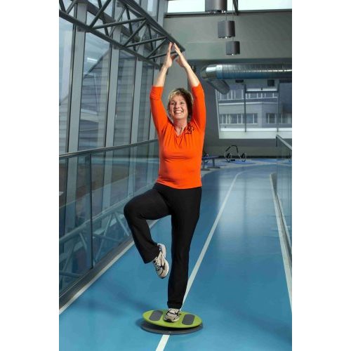 Balance-Board MFT Fit Disc Balance Board Fitnessgerät, grün/Grau