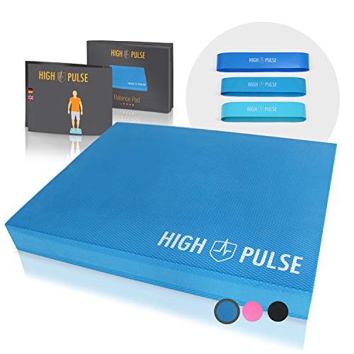 Die beste balance pad high pulse xxl balance pad inkl 3x fitnessbaender Bestsleller kaufen