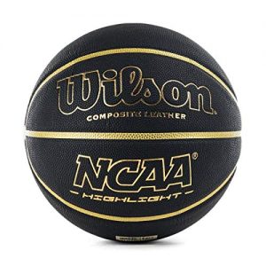 Basketball Wilson Men’s NCAA Highlight 295 BSKT , Black/Gold
