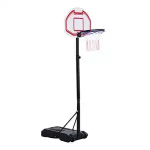 Basketballkorb HOMCOM Kinder Basketballständer Rollen Standfuß