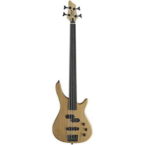 Bass Stagg BC300FL-NS Fusion Fretless E-gitarre natur