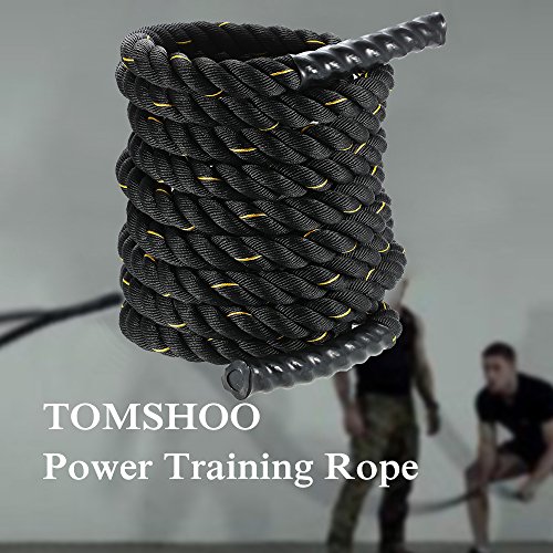 Battle-Rope TOMSHOO Battle Ropel Sportseil Übung Fitness