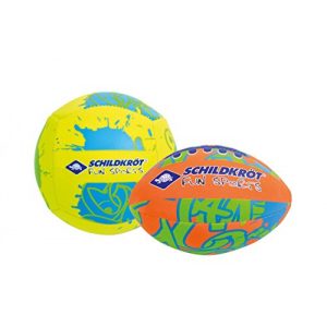Beachball Schildkröt Mini-Ball-Duo Pack, Set, Ø 9 cm, griffig