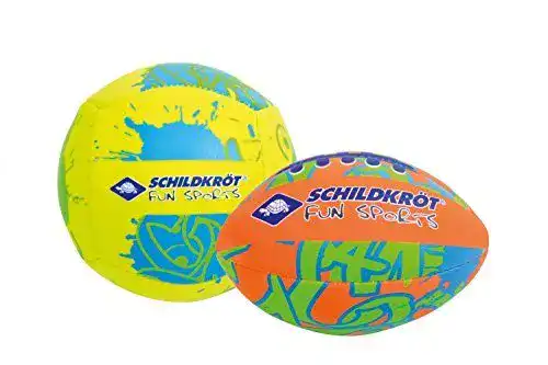 Beachball Schildkröt Mini-Ball-Duo Pack, Set, Ø 9 cm, griffig